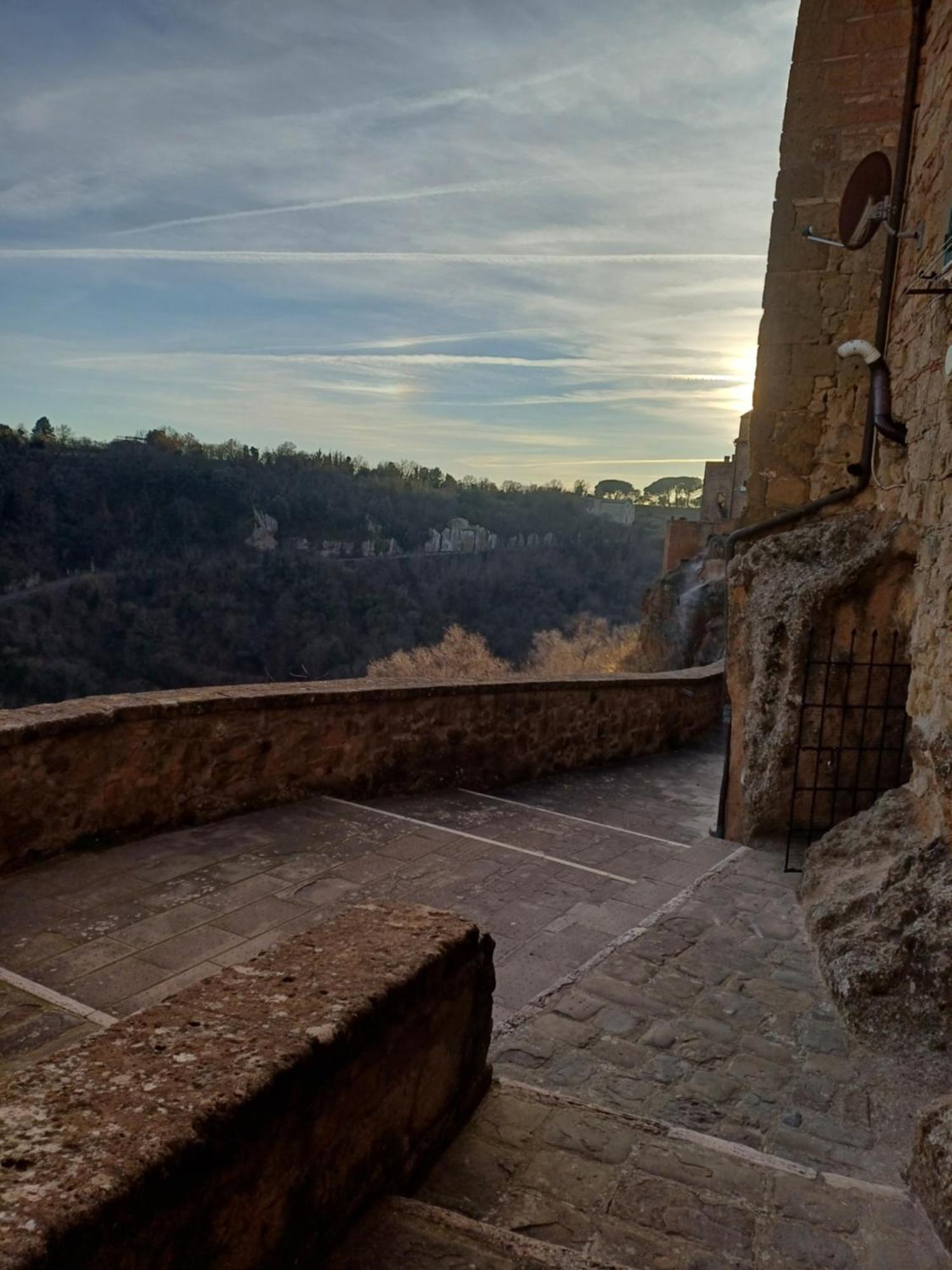 Il Nido Sulla Terrazza Leilighet Pitigliano Eksteriør bilde